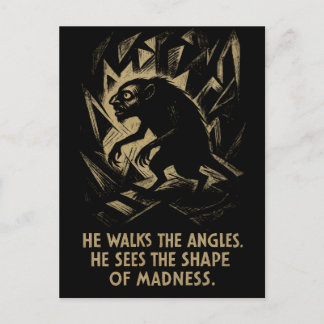Cartes Pour Fêtes Annuelles Il arpente les angles – Une expression Brown Jenki