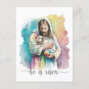 Cartes Pour Fêtes Annuelles Il est ressuscité