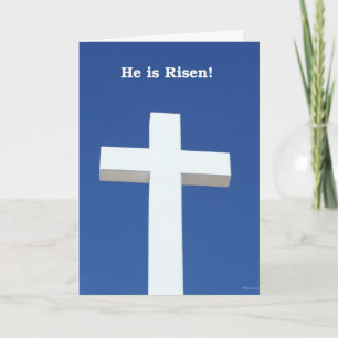 Cartes Pour Fêtes Annuelles Il est ressuscité !