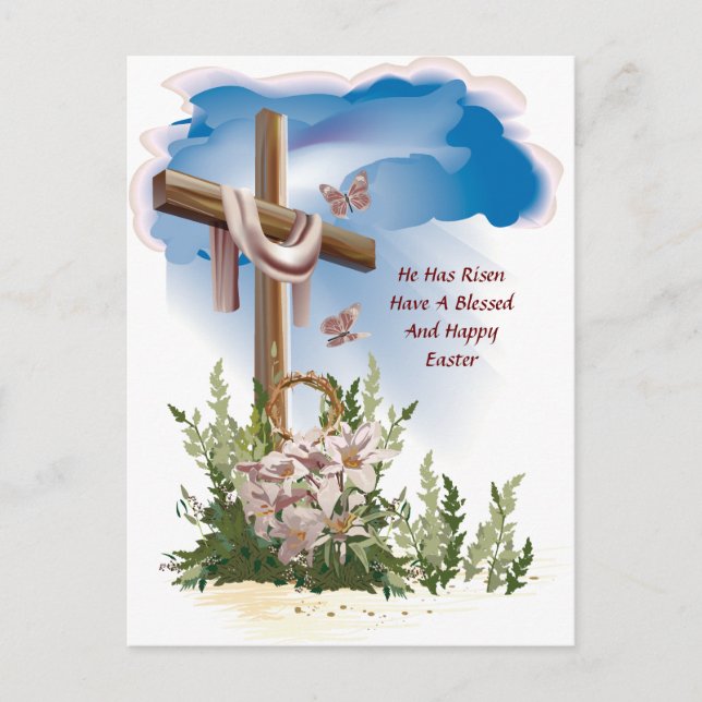 Cartes Pour Fêtes Annuelles Il monte vers l'Est (Devant)