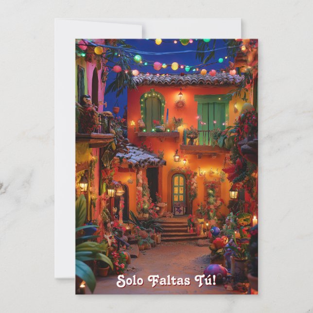 Cartes Pour Fêtes Annuelles Il ne manque que toi (Devant)