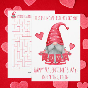 Cartes Pour Fêtes Annuelles Il y a un ami gnome comme vous, la Saint-Valentin 