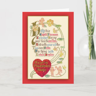 Cartes Pour Fêtes Annuelles Illustration d'antiquité amusante Salutation de la