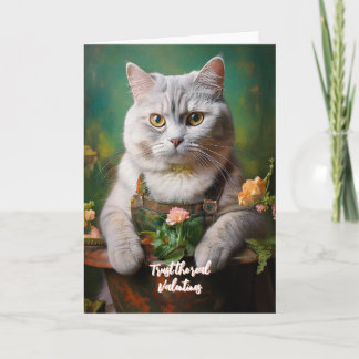 Cartes Pour Fêtes Annuelles Illustration de chat