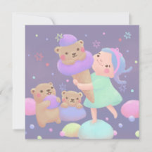 Illustration de glace Sweet Bear