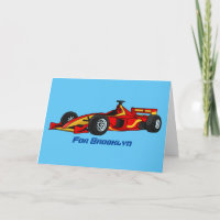 Illustration de voitures de course à grande vitess