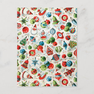 Cartes Pour Fêtes Annuelles Illustration des articles de Noël anciens