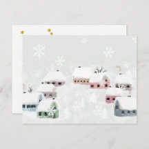 Illustration du Jour de neige hivernal de Noël bla