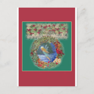 Cartes Pour Fêtes Annuelles Illustration magique Fée Noël