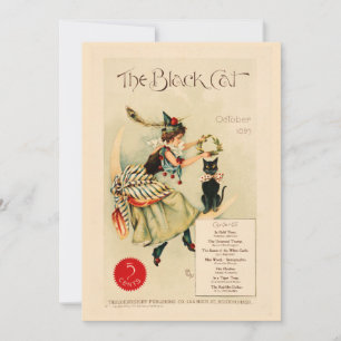 Cartes Pour Fêtes Annuelles Illustration vintage drôle d'Halloween