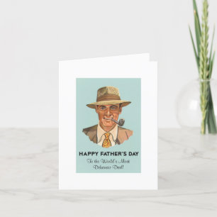 Cartes Pour Fêtes Annuelles Illustration vintage Fête des Pères