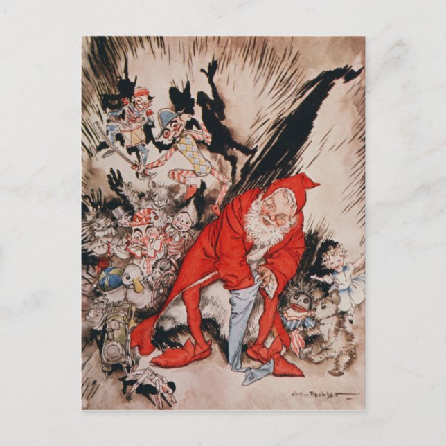 Cartes Pour Fêtes Annuelles Illustrations de Noël (Devant)