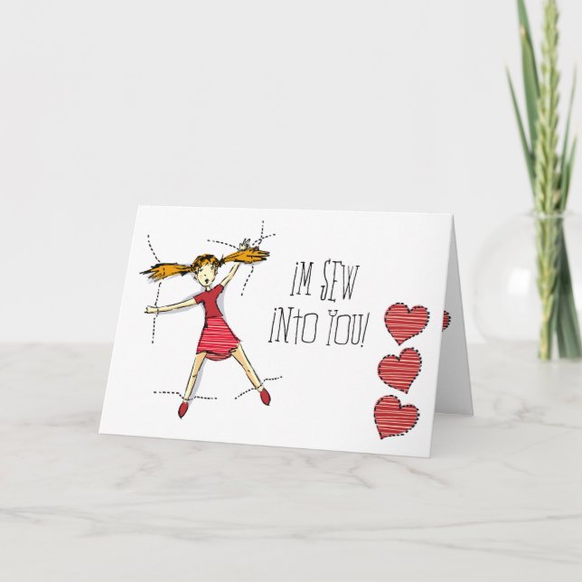 Cartes Pour Fêtes Annuelles Im COUSEZ dans vous ! (Devant)