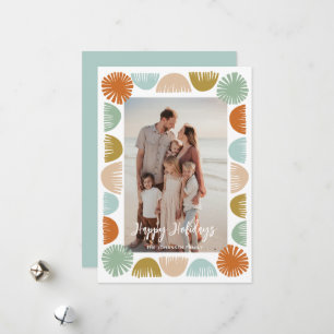 Cartes Pour Fêtes Annuelles Image couleur Retro Frame