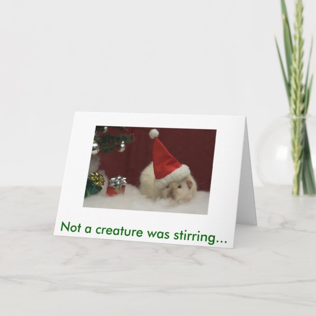 Cartes Pour Fêtes Annuelles IMG_483201, pas une créature remuait… (Devant)