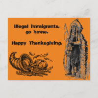 Immigrants illégaux, rentrez chez vous. Bon thanks