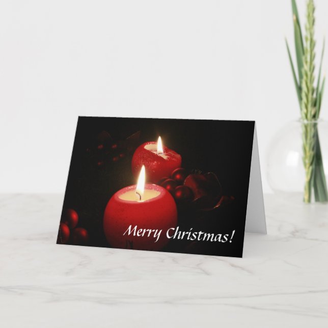 Cartes Pour Fêtes Annuelles Impression de Noël N° 1 (Devant)