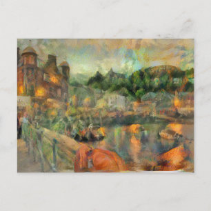 Cartes Pour Fêtes Annuelles Impressioniste Oban