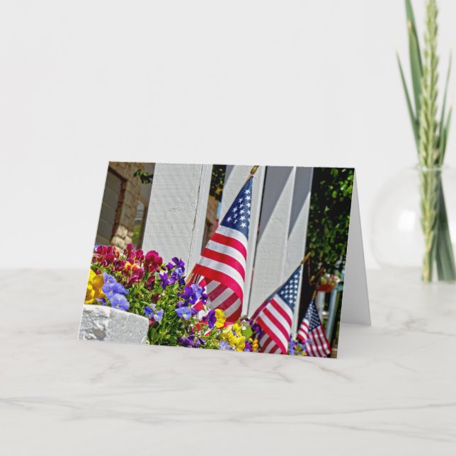 Cartes Pour Fêtes Annuelles Indicateurs + Fleurs (Devant)
