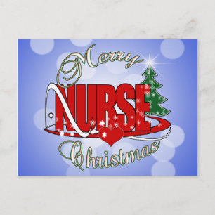 CARTES POUR FÊTES ANNUELLES INFIRMER NOËL XMAS