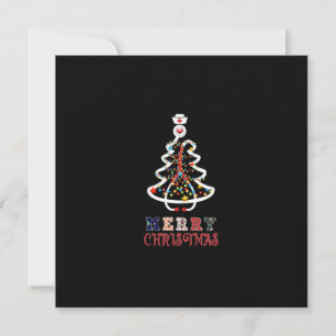 Cartes Pour Fêtes Annuelles Infirmière Cadeau Joyeux Noël