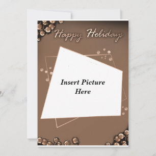 Cartes Pour Fêtes Annuelles Insertion de photo