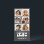 Cartes Pour Fêtes Annuelles Instagram Chalkboard 6 Photo Collage<br><div class="desc">Que vos jours soient Joyeux et lumineux ! Un design simple et moderne qui met en valeur vos photos. Cet exemple utilise les images Earlybird. Si vous avez des problèmes avec votre image ou texte,  cliquez sur le bouton personnaliser et vous pourrez déplacer les choses et apporter des changements.</div>