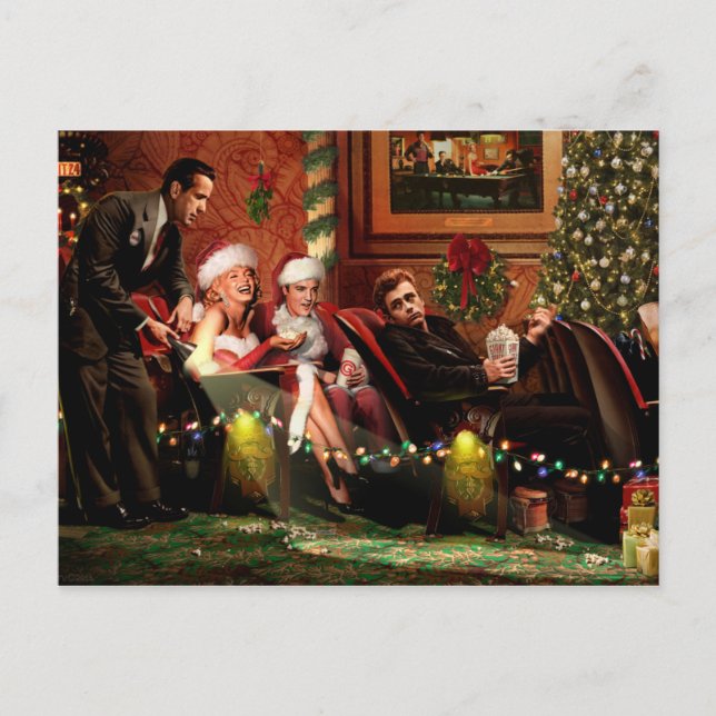 Cartes Pour Fêtes Annuelles Interlude de Christmas (Devant)