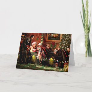 Cartes Pour Fêtes Annuelles Intermède de Noël