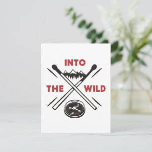 Cartes Pour Fêtes Annuelles Into the Wild Adventure Survie sauvage