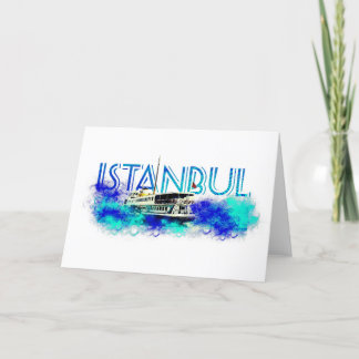 Cartes Pour Fêtes Annuelles Istanbul