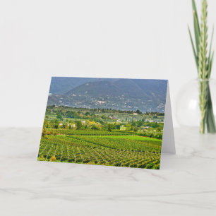 Cartes Pour Fêtes Annuelles Italie, lac de Garde. Les rives du lac de Garde so