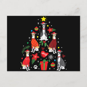 Cartes Pour Fêtes Annuelles Italien Greyhound Ornament Arbre de Noël Chien Mam