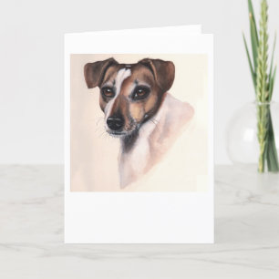 Cartes Pour Fêtes Annuelles Jack Rusell Terrier
