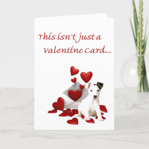 Cartes Pour Fêtes Annuelles Jack Russell Terrier Soyez Mon Valentin