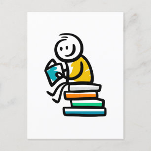 Cartes Pour Fêtes Annuelles J'adore lire