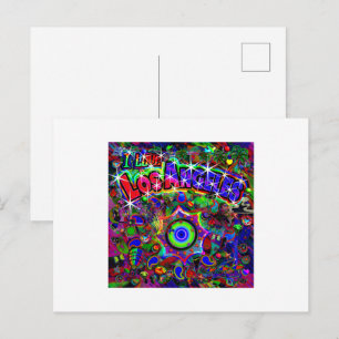 Cartes Pour Fêtes Annuelles J'ADORE Los Angeles Mystic Dance Neo Version