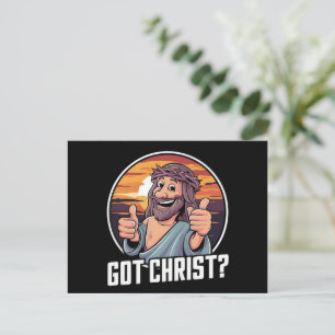 Cartes Pour Fêtes Annuelles J'ai Buddy un Christ Noël Jésus Religieux
