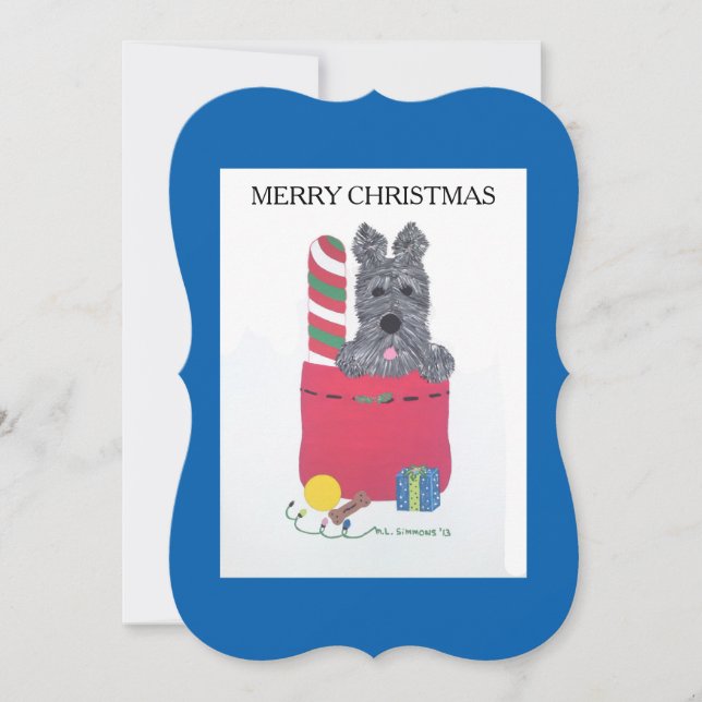 CARTES POUR FÊTES ANNUELLES J'AI ÉTÉ BON ! (Devant)