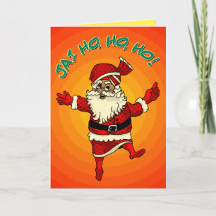 Cartes Pour Fêtes Annuelles Jai Ho, Ho, Ho !