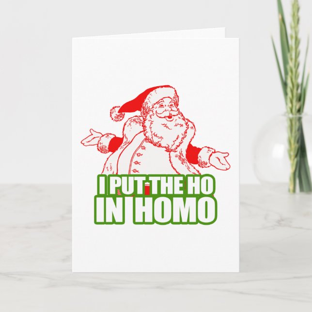 CARTES POUR FÊTES ANNUELLES J'AI MIS HO DANS LE HOMO - .PNG (Devant)