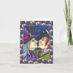 CARTES POUR FÊTES ANNUELLES JAMAIS TROP VIEILLE POUR ROMANCE, WITCH & WARLOCK 