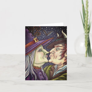 CARTES POUR FÊTES ANNUELLES JAMAIS TROP VIEILLE POUR ROMANCE, WITCH & WARLOCK 