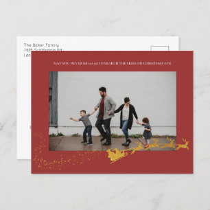 Cartes Pour Fêtes Annuelles Jamais trop vieux Red Faux Gold Parties scintillan