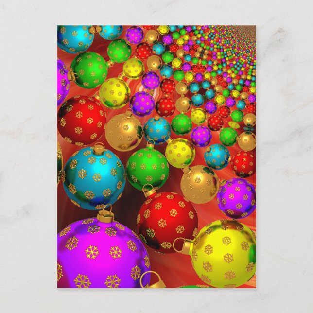 Cartes Pour Fêtes Annuelles Jamboree d'ornement de Noël (Devant)