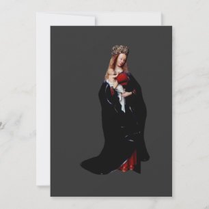 Cartes Pour Fêtes Annuelles Jan van Eyck - La Vierge à l'église Beaux-Arts
