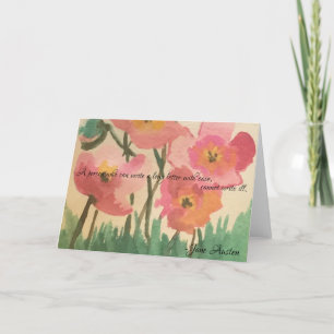 Cartes Pour Fêtes Annuelles Jane Austen Stationnaire