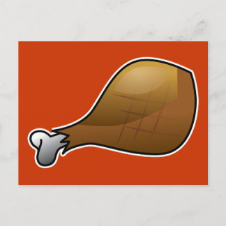 Cartes Pour Fêtes Annuelles J'Appelle Drumstick ! - Jeu de grâces de Turquie