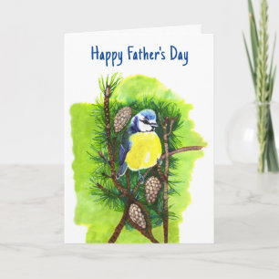 Cartes Pour Fêtes Annuelles Jardin d'oiseaux pour la fête des pères