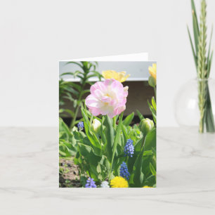 Cartes Pour Fêtes Annuelles Jardin rose Fleurs de la Fête des mères